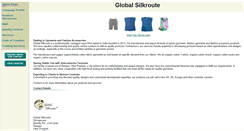 Desktop Screenshot of globalsilkroutes.com